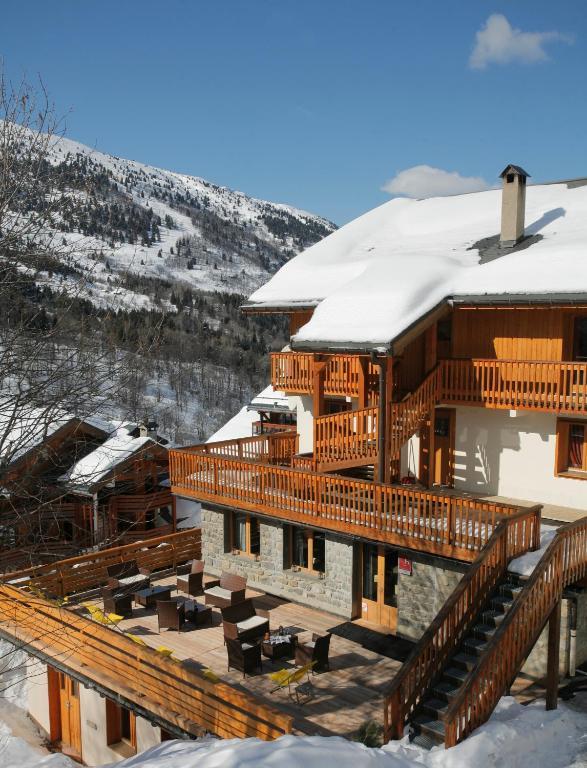 Hotel Le Genepi Мерибел Екстериор снимка