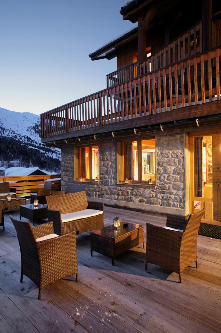 Hotel Le Genepi Мерибел Екстериор снимка